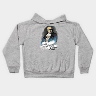 William Blake - Portrait of The Artist Kids Hoodie